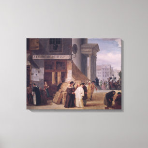 A l'Egide de Minerve Canvas Print