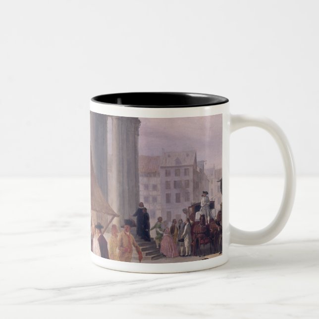 A l'Egide de Minerve Two-Tone Coffee Mug (Right)