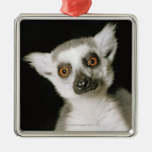 A lemur. metal ornament