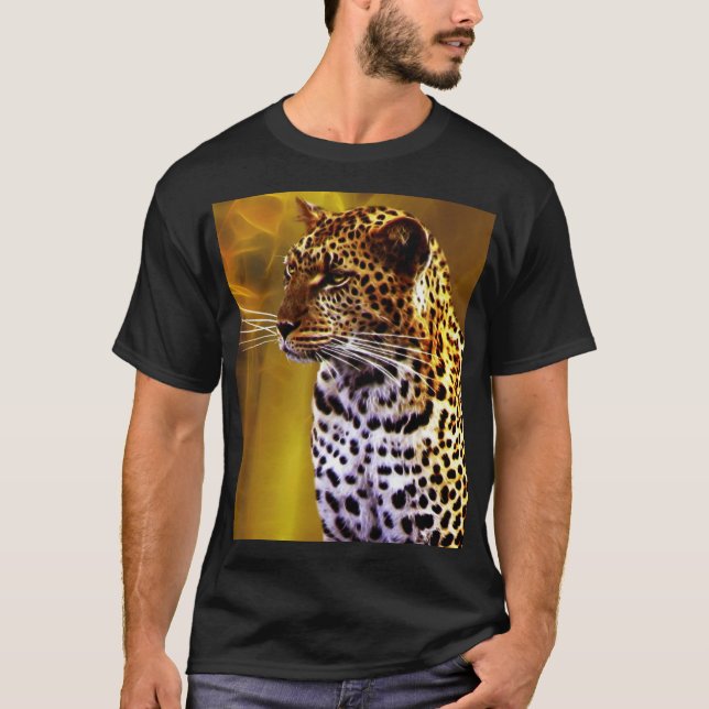 A leopard Stance T-Shirt (Front)