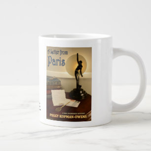 "A Letter from Paris" Large Coffee Mug