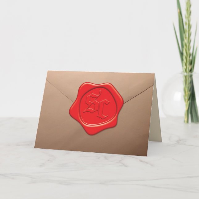 A Letter From Santa Card (Front)