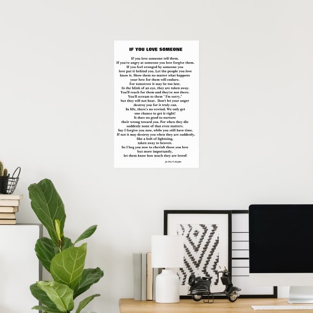 A LETTER OF FORGIVENESS  POSTER (Home Office)
