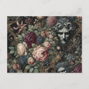 🩸 A Letter to Lunacy – Gothic Victorian  Holiday Postcard