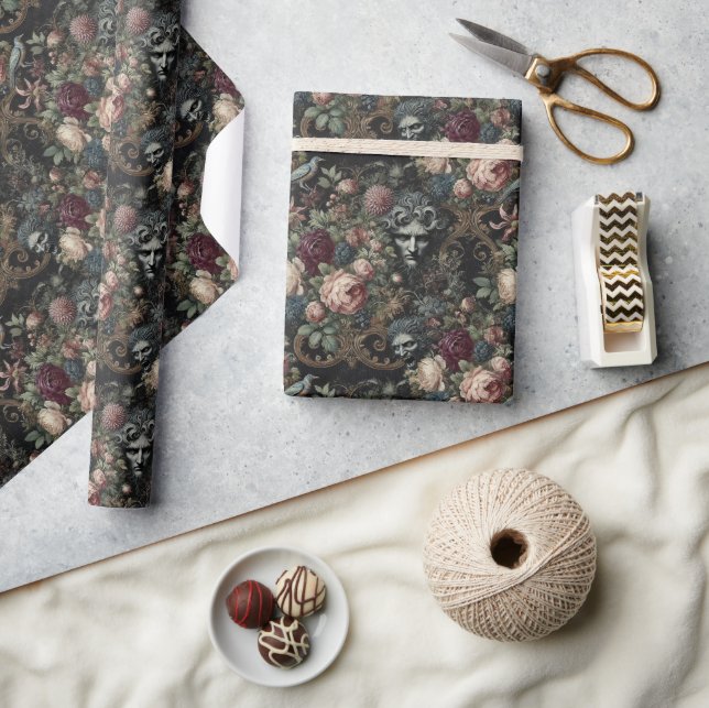 🩸 A Letter to Lunacy – Gothic Victorian  Wrapping Paper (Crafts)