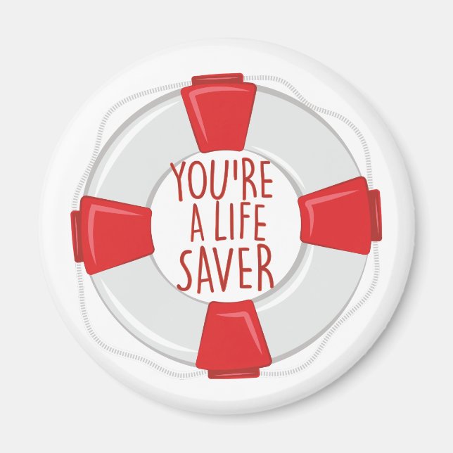 A Life Saver Magnet (Front)