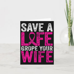 A Life Wife Fun Breast Cancer Awareness Card