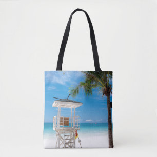 A Lifeguard Post White Beach, Boracay Tote Bag