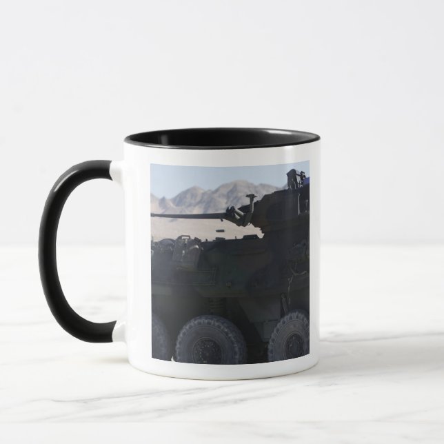 A light armoured vehicle fires mug (Left)