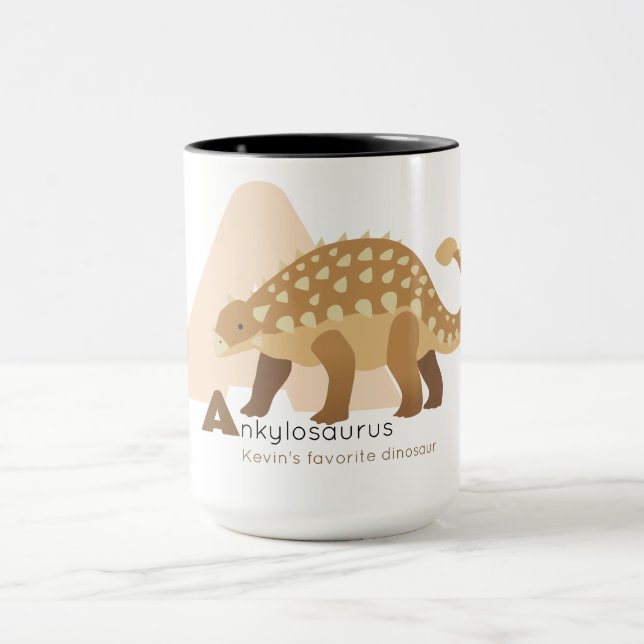 A like Ankylosaurus Mug (Center)