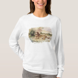 A Lion in the Desert, 1834 T-Shirt