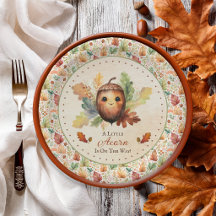 A Little Acorn Fall Baby Shower
