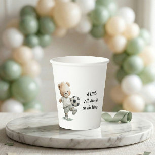 A Little All-Star Baby Shower Paper Cups