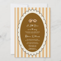 A little Bean is on the Way Coffee Baby Shower 