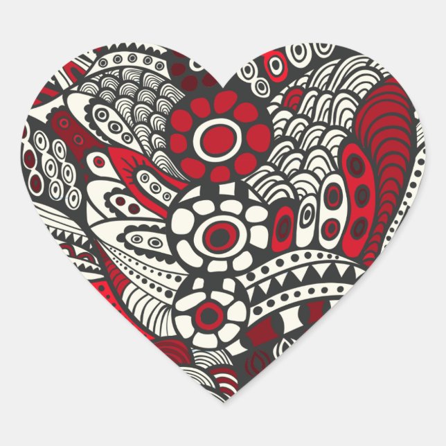 A little bit of red heart sticker (Front)