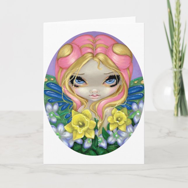 "A Little Bit of Spring" Greeting Card (Front)