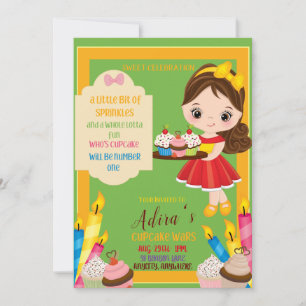A little bit of Sprinkles Diverse Invitation Card