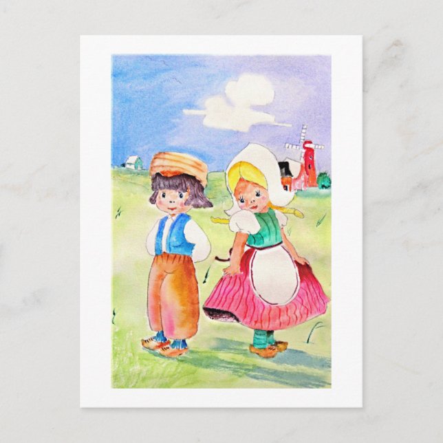 A Little Bit Shy Postcard (Front)