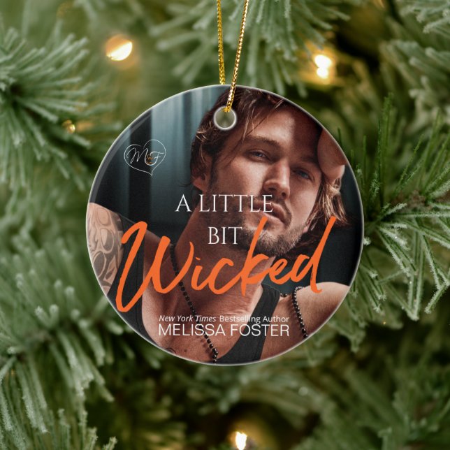 A Little Bit Wicked ceramic ornament (Tree)
