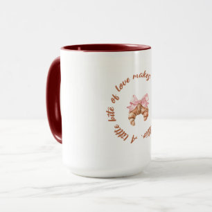 A Little Bite of Love   Cute Girly Mug 