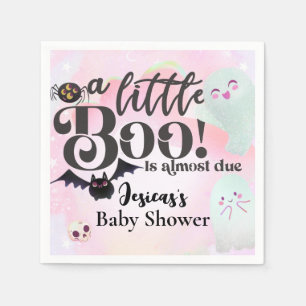 a little boo Baby shower Napkin