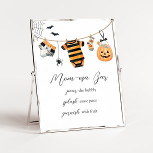 A Little Boo Clothesline Mom Osa Bar Sign