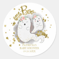 A Little Boo Cute Halloween Girl Baby Shower