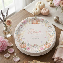 A Little Boo Cute Pink October Baby Shower