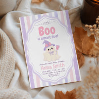A Little Boo Ghost Witch Girl Baby Shower