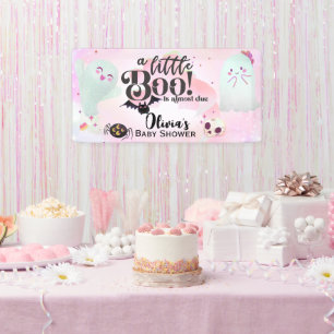 a little boo is almost due banner