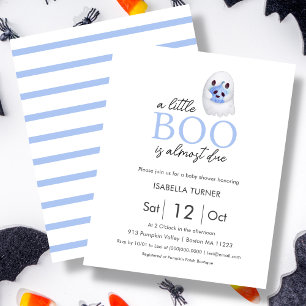 A Little Boo is Almost Due   Halloween Baby Shower