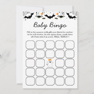 A Little Boo Is Almost Due Halloween Baby Shower  Invitation