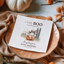 A Little Boo Is Due Western Halloween Baby Shower