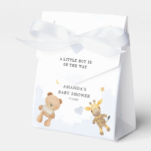 A Little Boy is on the Way Baby Shower Favor Box