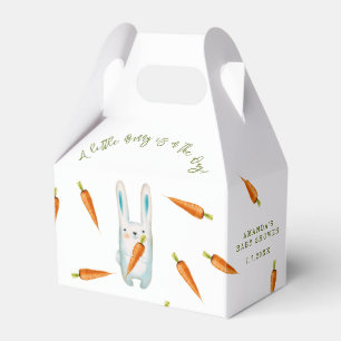 A little Bunny is on the way! Baby Shower Favor Box