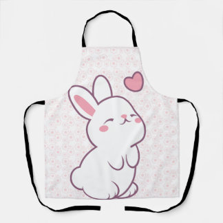 A Little Bunny Made of Feelings Apron