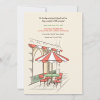 A Little Cafe Invitation