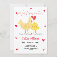  A Little Chick is on the Way baby shower