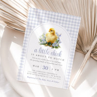 A Little Chick Spring Lavender Baby Shower
