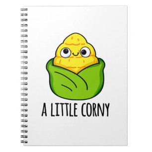A Little Corny Funny Baby Corn Pun  Notebook