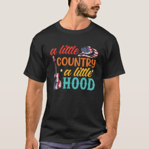 A Little Country A Little Hood Retro T-Shirt