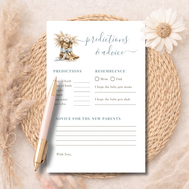 A Little Cowgirl Shower Game Predictions & Advice (Creator Uploaded)