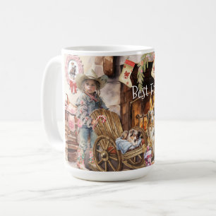 A Little Cowgirl with her "Best Friends" Mug