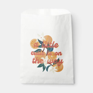 a little cutie baby shower  favour bag