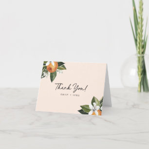 A Little Cutie BABY Shower Thank You Card