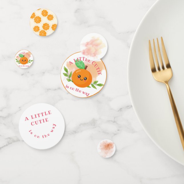 A Little Cutie Is on the Way Confetti (Group)