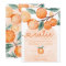 A Little Cutie is on the Way Orange Baby Shower