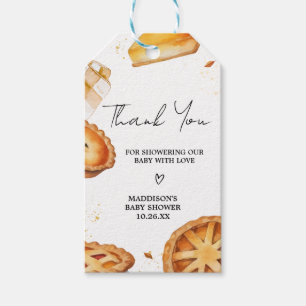 A Little Cutie Pie Baby Shower Favour Tags