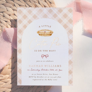 A Little Cutie Pie Thanksgiving Fall Baby Shower