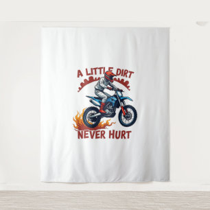 A Little Dirt Never Hurt Tapestry